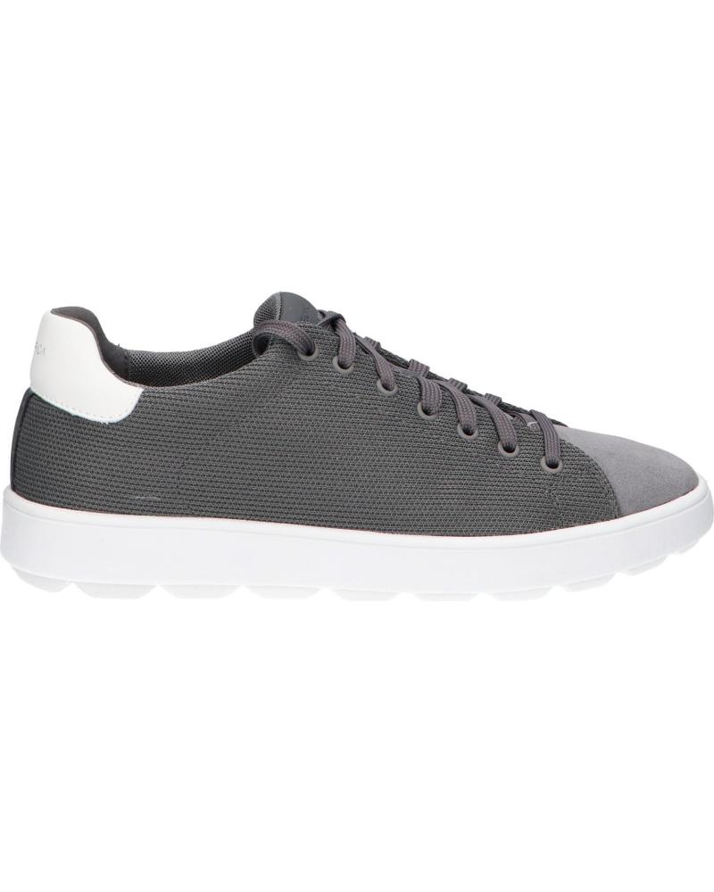 ZAPATILLAS GEOX U SPHERICA ECUB-1 HOMBRE GRIS OSCURO C9002 DK GREY C9002 DK GREY