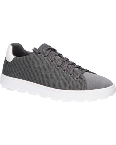 ZAPATILLAS GEOX U SPHERICA ECUB-1 HOMBRE GRIS OSCURO C9002 DK GREY C9002 DK GREY