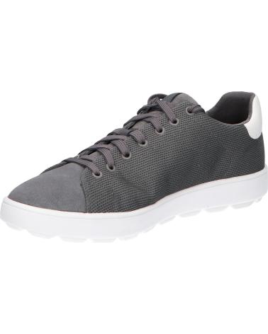 ZAPATILLAS GEOX U SPHERICA ECUB-1 HOMBRE GRIS OSCURO C9002 DK GREY C9002 DK GREY