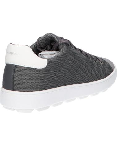 ZAPATILLAS GEOX U SPHERICA ECUB-1 HOMBRE GRIS OSCURO C9002 DK GREY C9002 DK GREY