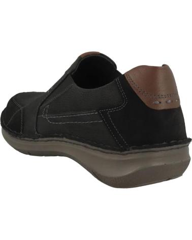 ZAPATOS JOSEP SEIBEL ANVERS-63 DE HOMBRE EN NUBUCK NEGRO NEGRO