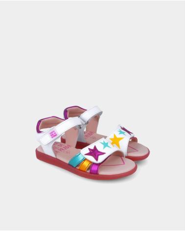 AGACATHA SANDALIA ESTRELLA 252960-B050-27 BLANCO