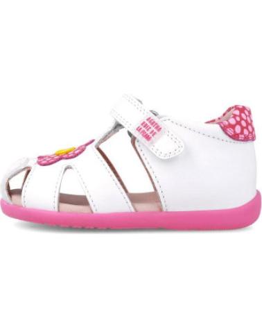 AGACATHA SANDALIA FLOR 252900-A050-21 BLANCO