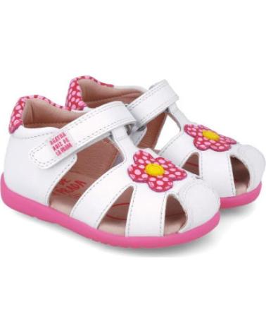 AGACATHA SANDALIA FLOR 252900-A050-21 BLANCO