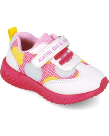 ZAPATILLAS DEPORTIVAS AGATHA RUIZ DE LA PRADA AGACATHA CORAZONES NIÑA BLANCO BLANCO