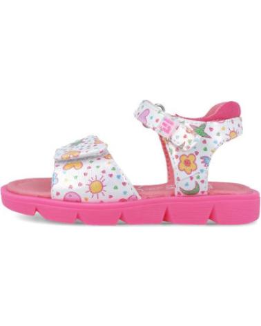 SANDALIA AGACATHA ESTAMPADA INFANTIL 252927-A050-22 BLANCO