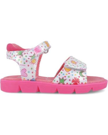 SANDALIA AGACATHA ESTAMPADA INFANTIL 252927-A050-22 BLANCO