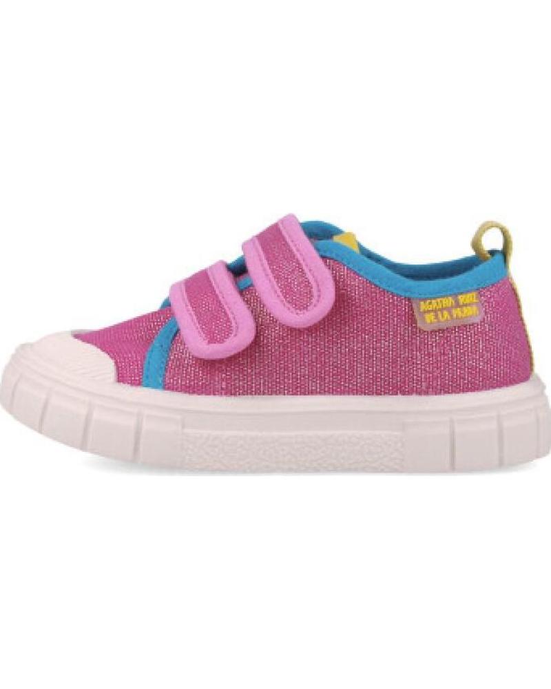 AGATHA RUIZ DE LA PRADA ZAPATILLAS VELCRO INFANTIL 252933-A146 FUCSIA FUCSIA