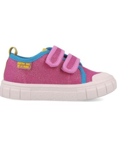 AGATHA RUIZ DE LA PRADA ZAPATILLAS VELCRO INFANTIL 252933-A146 FUCSIA FUCSIA