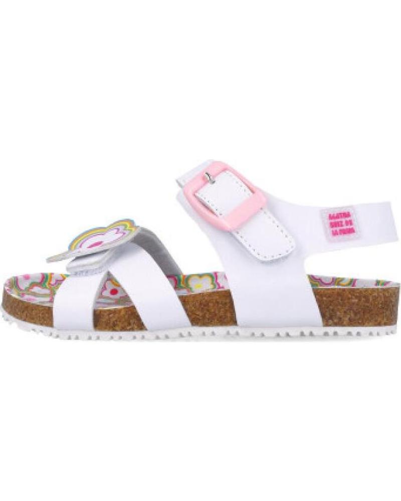 AGACATHA SANDALIA FLOR 252941-A050-24 BLANCO