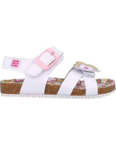 AGACATHA SANDALIA FLOR 252941-A050-24 BLANCO