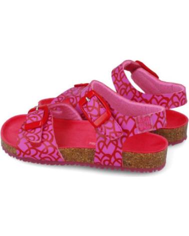 AGACATHA SANDALIA ESTAMPADA 252944-A146-27 FUCSIA