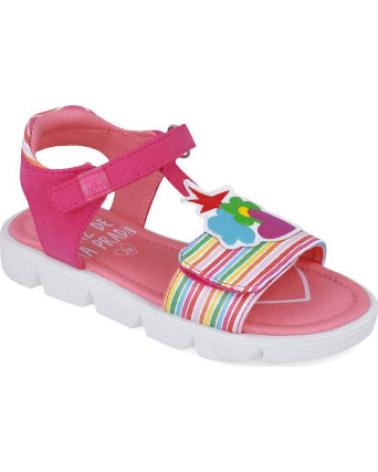 AGACATHA SANDALIA VELCRO ICONOS 252971-B481-27 BLANCO