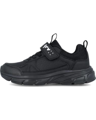 ZAPATILLAS DEPORTIVAS ESCOLARES GARVALIN 251710-A054 CIERRE VELCRO NEGRO