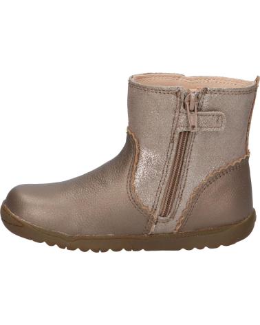 BOTAS GEOX MACCHIA GIRL NIÑA GRIS METÁLICO C9006 SMOKE GREY
