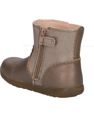 BOTAS GEOX MACCHIA GIRL NIÑA GRIS METÁLICO C9006 SMOKE GREY