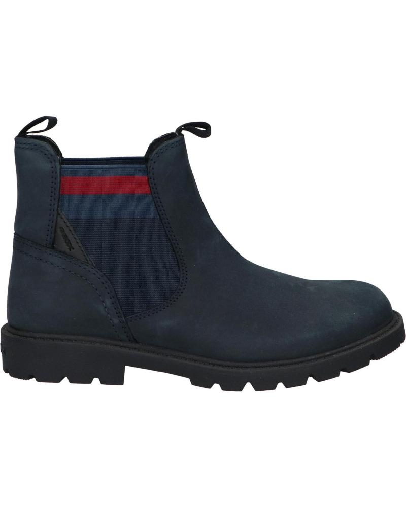 BOTAS GEOX J SHAYLAX BOY NIÑO AZUL MARINO Y ROJO C0735 NAVY-RED