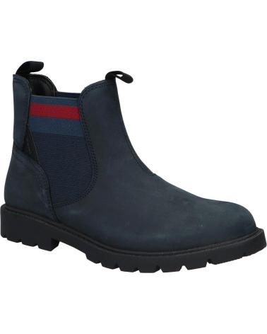 BOTAS GEOX J SHAYLAX BOY NIÑO AZUL MARINO Y ROJO C0735 NAVY-RED
