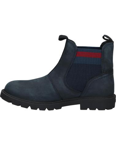 BOTAS GEOX J SHAYLAX BOY NIÑO AZUL MARINO Y ROJO C0735 NAVY-RED