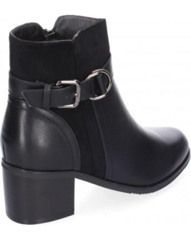 BOTAS DE MUJER SPORT3PUNTO0 2417 CON HEBILLA Y DETALLE DE ANTE VARIOS COLORES