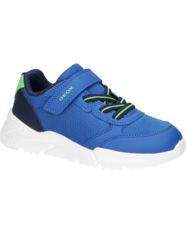 geox J46MQB 0FU54 J LOFTUS BOY C4227 ROYAL-NAVY