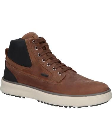 BOTAS GEOX U CERVINO B ABX DE HOMBRE EN CUERO C6006 DK BROWN