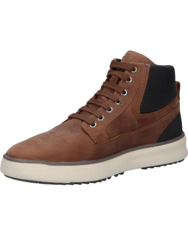BOTAS GEOX U CERVINO B ABX DE HOMBRE EN CUERO C6006 DK BROWN