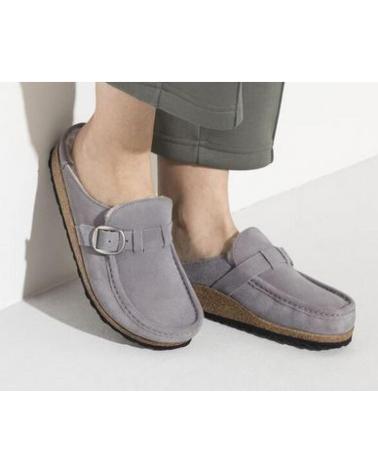 Pantofole BIRKENSTOCK  per Donna ZAPATILLA CASA BUCKLEY SHEARLING 1020671  GRAY
