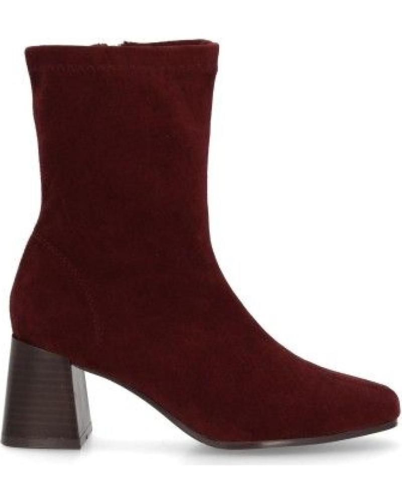 BOTAS DE TACÓN ANCHO PUNTOSALAO PARA MUJER VARIOS COLORES