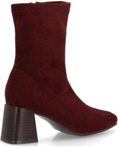 BOTAS DE TACÓN ANCHO PUNTOSALAO PARA MUJER VARIOS COLORES