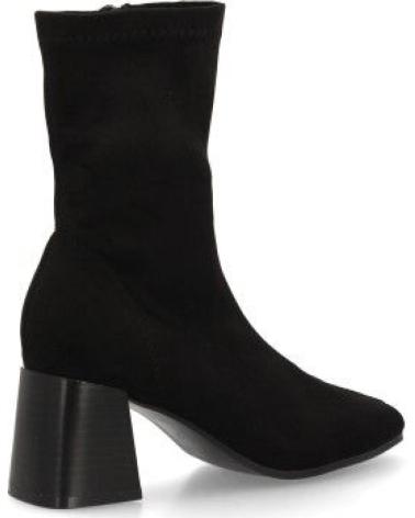BOTAS PUNTOSALAO DE TACÓN ANCHO PARA MUJER VARIOS COLORES