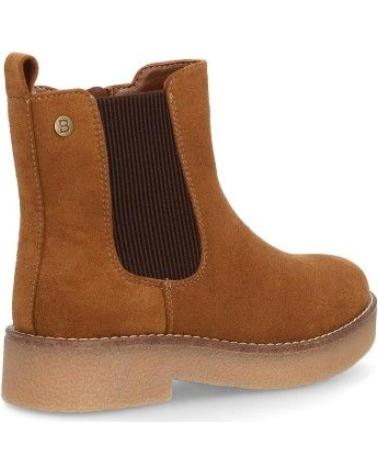 PUNTOSALAO BOTINES PLANOS ESTILO CHELSEA ELEGANTES DE MUJER COLOR CAMEL VARIOS COLORES