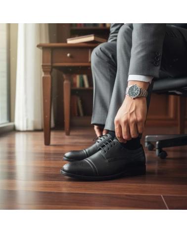 TIMBOS ZAPATO VESTIR DE HOMBRE COLOR 132349 NEGRO