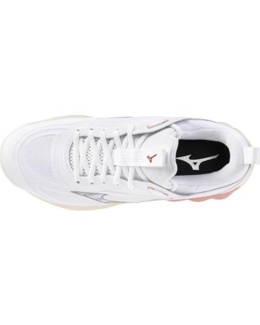 MIZUNO ZAPATILLAS BALONMANO-VOLEY WAVE LUMINOUS 3 MUJER BLANCO-CREMA