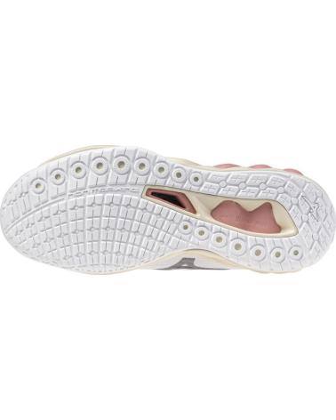 MIZUNO ZAPATILLAS BALONMANO-VOLEY WAVE LUMINOUS 3 MUJER BLANCO-CREMA