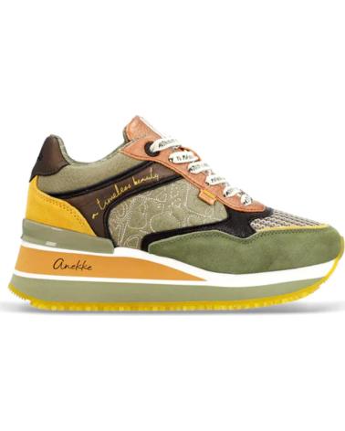 ANEKKE SNEAKERS MUJER 42370 KAKI VERDE