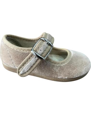 CONDIZ MERCEDITAS TERCIOPELO CAMEL CON HEBILLA 1651 NARANJA