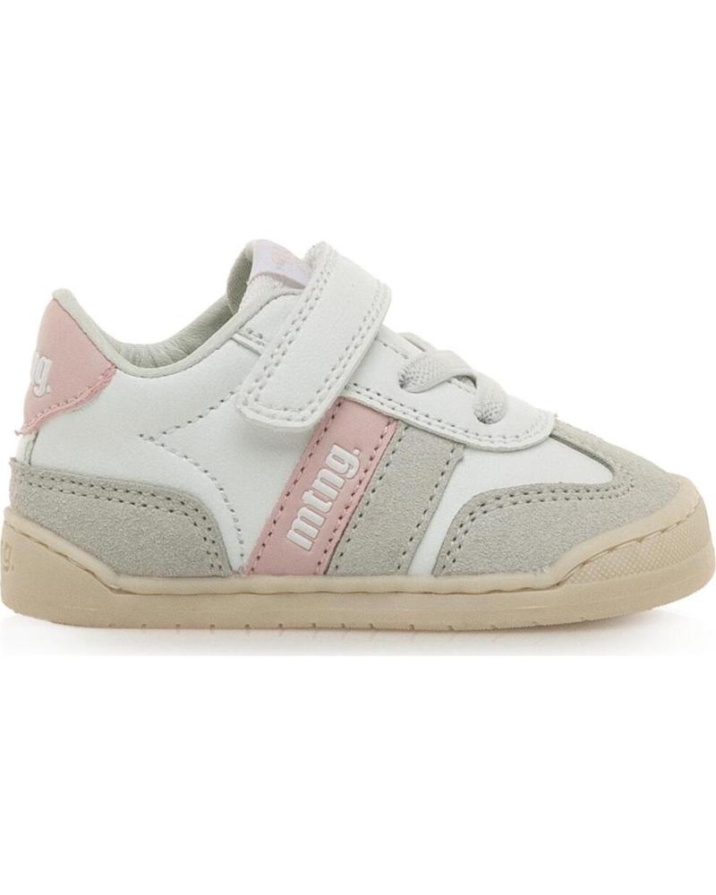 MTNG ZAPATILLAS DEPORTIVAS BAREFOOT 49060 FREE BABY ROSA CLARO BLANCO