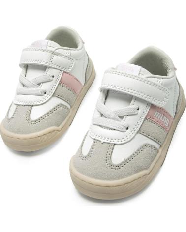 MTNG ZAPATILLAS DEPORTIVAS BAREFOOT 49060 FREE BABY ROSA CLARO BLANCO