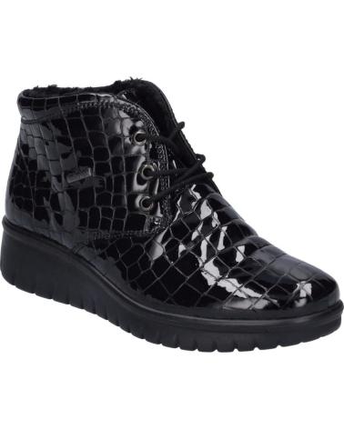 BOTINES JOSEF SEIBEL CALAIS-88 CHAROL MUJER NEGRO BLACK