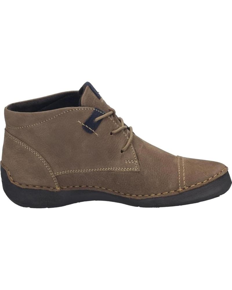 BOTAS JOSEP SEIBEL FERGEY43 PIEL MUJER MARRON MARRON