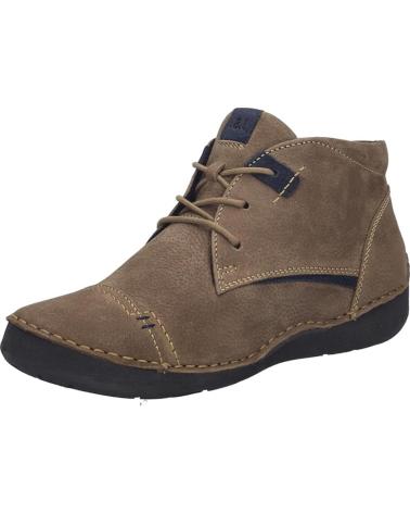 BOTAS JOSEP SEIBEL FERGEY43 PIEL MUJER MARRON MARRON