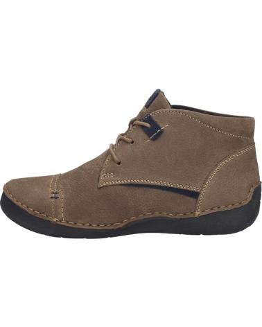 BOTAS JOSEP SEIBEL FERGEY43 PIEL MUJER MARRON MARRON