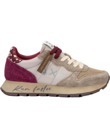 ZAPATILLAS CASUAL SUN68 SCPZ45207 MUJER BEIGE BEIGE