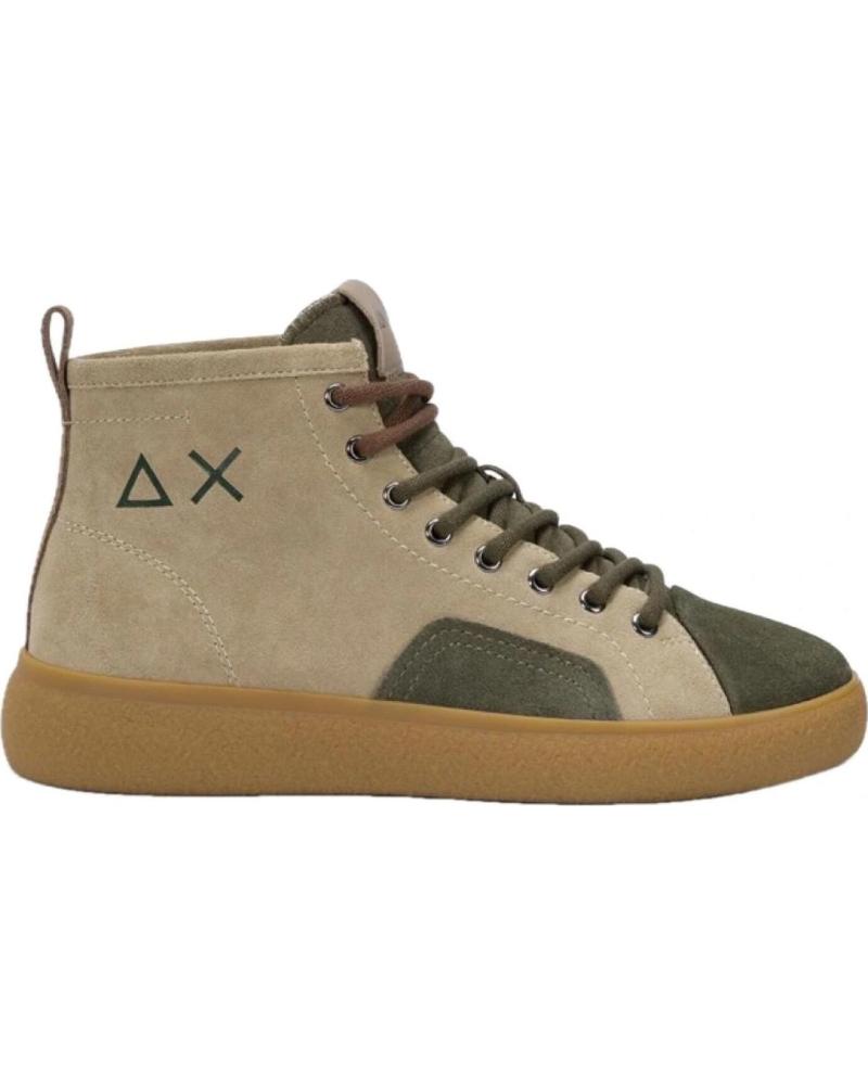 BOTAS DE CAÑA ALTA SUN68 SCPZ45145 PARA HOMBRE BEIGE