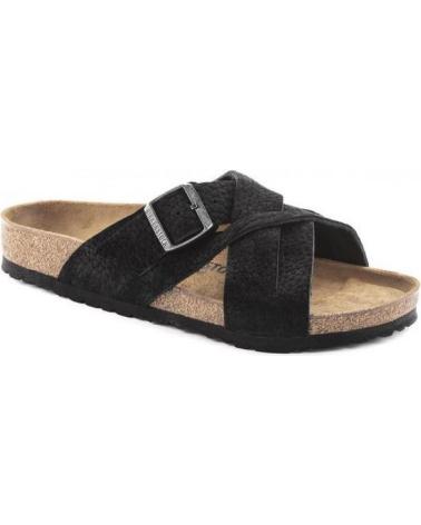 Sandalen für Herren BIRKENSTOCK SANDALIAS HOMBRE LUGANO 1022801 BLACK