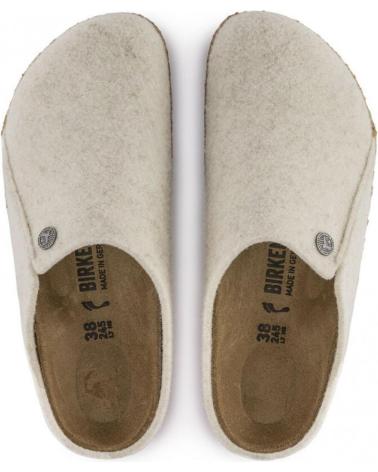 Hausschuhe für Damen BIRKENSTOCK ZAPATILLAS DE CASA ZERMATT HIELO BLANCO