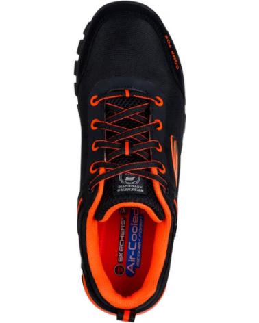 SKECHERS GATLON STRIGAX ZAPATILLAS DEPORTIVAS HOMBRE NEGRO