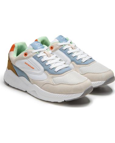 DUNLOP 36094-228 ECRU SPORTS SHOES CRUDO