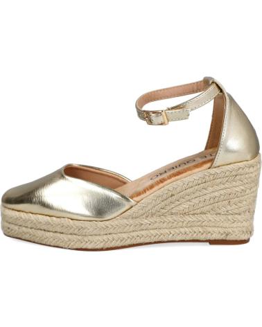 BUBBLE BOBBLE 6006 ALPARGATAS CON CUNA DE ESPARTO ORO